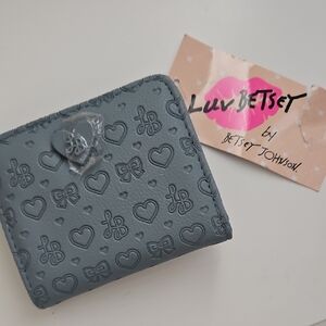 Luv Betsey Snap Closure 'Denim' Wallet Betsey Johnson
